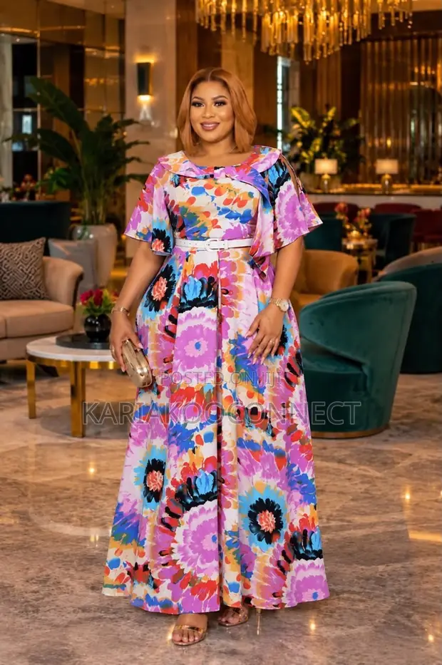 Maua Kimono Maxi Dress - 1