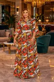 Maua Kimono Maxi Dress - 2