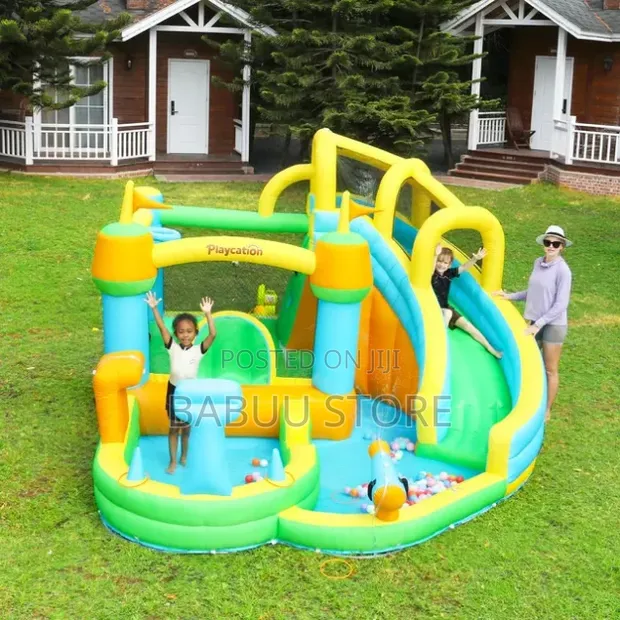Kids Jumping Slide House Playground - 1