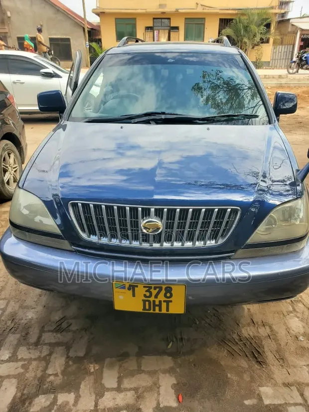 Toyota Harrier 2002 Bluu - 1
