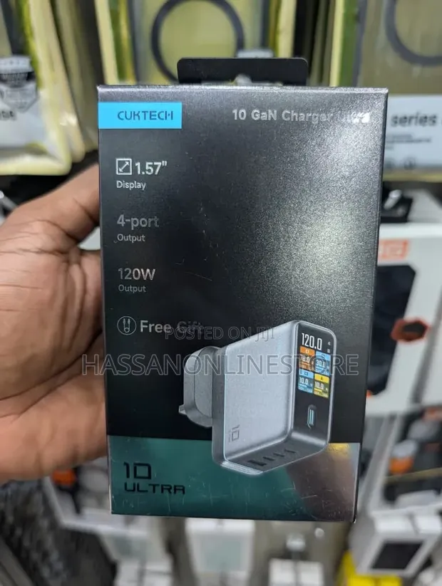 CUKTECH 10 Ultra 120W Power Charger - 1