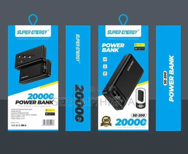 Super Energy Powerbank SE-200 10000mAh - 1