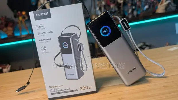UGREEN 200W Power Bank 25000mAh Chaji ya Haraka - 1