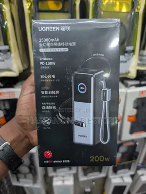 UGREEN 200W Power Bank 25000mAh Fast Charging