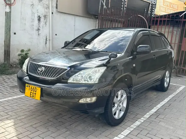 Toyota Harrier 2.4 SUV 2007 Nyeusi - 1