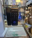 Smart Glass Door Lock - Fingerprint, Card, App - 1