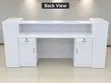 Meza ya Executive LED Reception Desk - 200cm - 2