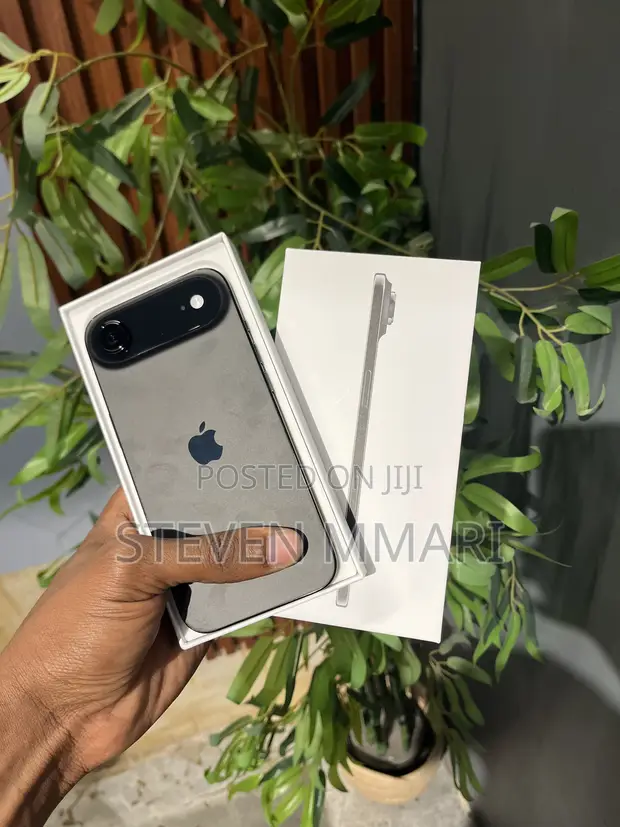 Apple iPhone Air 256GB Mpya Nyeusi - 1