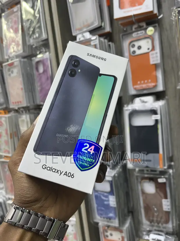 New Samsung Galaxy A06 64GB Black - 1