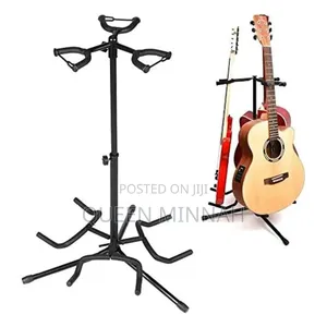 Multiple Guitar Floor Stand (3 Guitars)