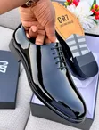 Viatu vya Ngozi vya CR7 vya Wanaume Moccasins - Muundo wa Rangi ya Punda - 5