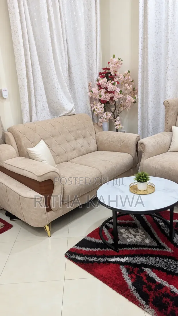Sofa Set (3 Seater + 3 Single) - 1