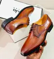 Clarks Brown Leather Moccasins - Size 44 - 2