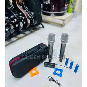 Dual Wireless Microphone Set