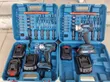 Rechargeable Impact Wrench with 2 Batteries - 2