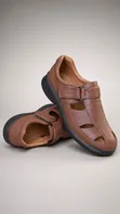 Clarks Men's Leather Sandals - Classic & Tough - 5