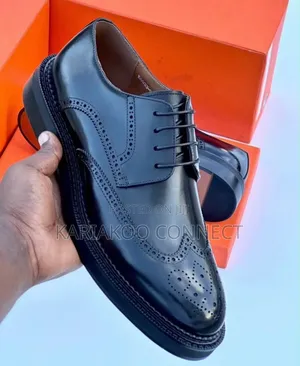 JM Weston Men's Leather Shoes