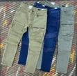 Men's Cargo Denim Jeans - Gisela Brand, Black, Brand New - 3