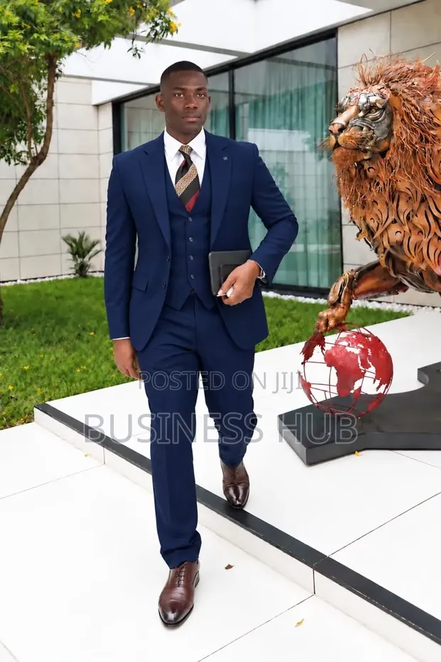 Suti ya Fashion - Bluu Nyeusi, Ubora - 1