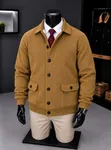 Sweatshirt ya Kiume Rangi ya Brown - 5
