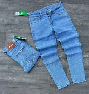 Men's Plain Slim Fit Jeans