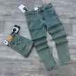 Men's Plain Slim Fit Jeans - 5