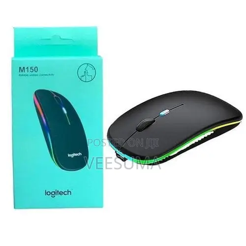 Logitech M150 Silent Rechargeable Wireless Mouse (RGB LED) - 1