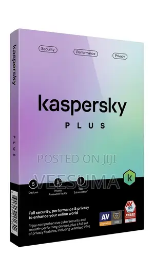 Kaspersky Plus Internet Security Antivirus (Vifaa 5 / Mwaka 1)