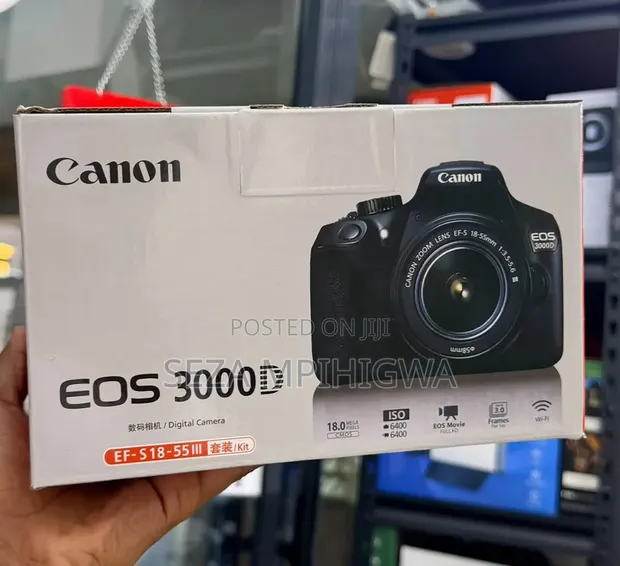 Canon EOS 3000D with 18-55mm Lens - 1