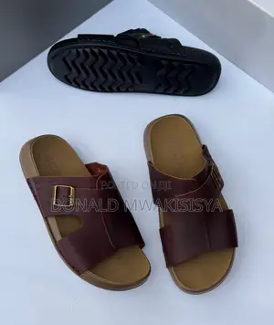 Ecco Premium Leather Slides