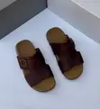 Ecco Premium Leather Slides - 4
