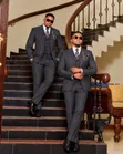 Marco Lorenzo Charcoal Grey 3-PC Combo Suit - 2