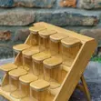 3-Layer Bamboo Spice Organizer - 3