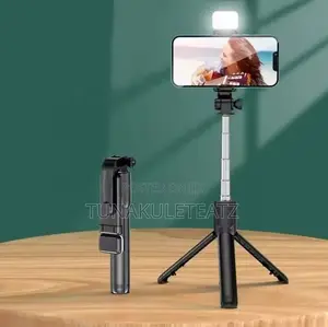 R1s-L 3-in-1 Selfie Stick Tripod with LED Light