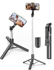 R1s-L 3-in-1 Selfie Stick Tripod with LED Light - 2
