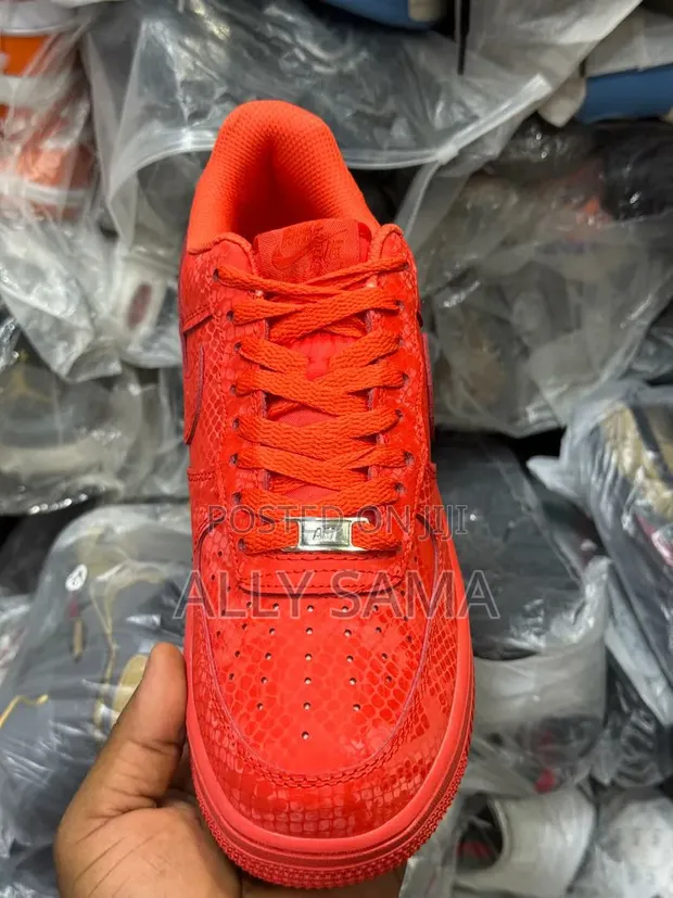 Men's Nike Sneakers - Red - 1