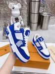 Louis Vuitton Sneakers za Ngozi Classic - Wanaume Ukubwa 40-45 - 2