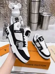 Louis Vuitton Sneakers za Ngozi Classic - Wanaume Ukubwa 40-45 - 3
