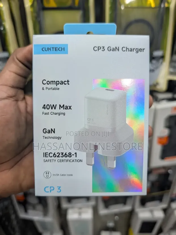 Cuktech CP3 GaN 40W Fast Charger - 1