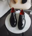 Vatu vya BOSS Nyeusi vya Patent Oxford - 2