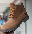 Tan Timberland Boots - 1