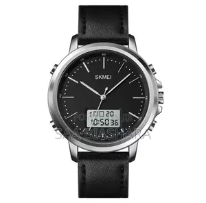 Saa ya Skmei 1652 Dualtime - Fedha/Nyeusi