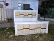 Skyline Furniture Green Leather Corner Sofa - 1