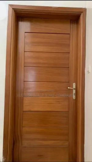 Modern and Sturdy Wooden Door