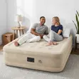 Air Mattress Size Queen na Pampu Iliyojengewa Ndani - 3