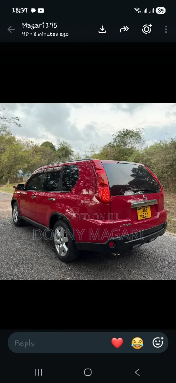 Nissan X-Trail 2010 Nyeusi - 1