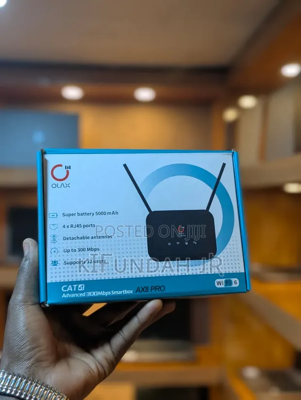 Olax AX8 Pro Wi-Fi 6 Router - 1