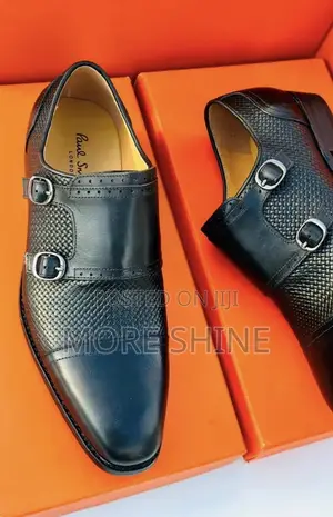 Viatu vya Clarks vya Ngozi vya Moccasins - Nyeusi