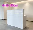 120cm Modern Reception Desk Front Counter - 1