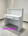 120cm Modern Reception Desk Front Counter - 2